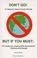 Cover of: DON'T GO! 51 Reasons Not to Travel Abroad BUT IF YOU MUST