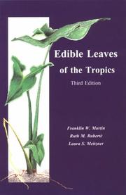 Cover of: Edible Leaves of the Tropics