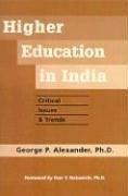 Cover of: Higher Education in India by George P. Alexander Ph.D.