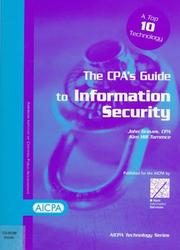 The Cpa's Guide to Information Security by John Graves, Kim Hill Torrence