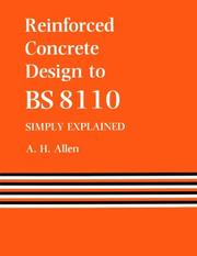 Cover of: Reinforced Concrete Design to BS 8110 - Simply explained