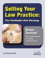 Cover of: Selling Your Law Practice: The Profitable Exit Strategy