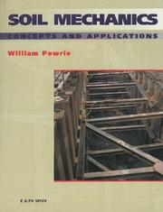 Soil mechanics by William Powrie, Dr W Powrie, W. Powrie