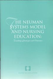 Cover of: The Neuman Systems Model and Nursing Education by Lois Lowry