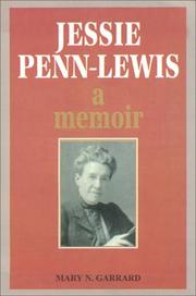 Jessie Penn-Lewis by Mary N. Garrard