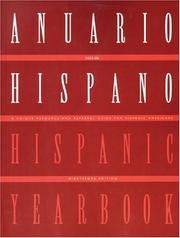 Cover of: Anuario Hispano / Hispanic Yearbook 2004: A Unique Resource & Referral Guide for Hispanic Americans (Anuario Hispano/Hispanic Yearbook)