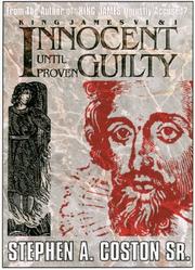 Cover of: King James VI & I Innocent Until Proven Guilty