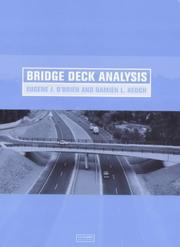 Bridge deck analysis by Eugene J. O'Brien