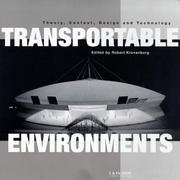 Cover of: Transportable environments by International Conference on Portable Architecture (1997 London, England), International Conference on Portable Architecture (1997 London, England)