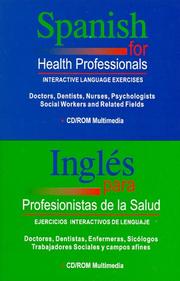 Spanish for health professionals by Darío Sánchez, Dario Sanchez, Ruben Juarez