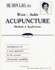 Cover of: Wrist-Ankle Acupuncture by He Hun Lao