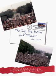 Cover of: The Day the Nations Said Thanks! by Wilma L. Vaught
