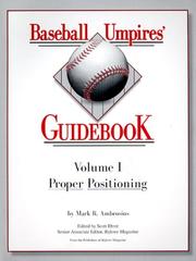 Cover of: Baseball Umpires