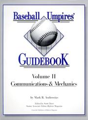 Cover of: Baseball Umpires