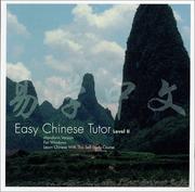 Cover of: Easy Chinese Tutor II (Mandarin)