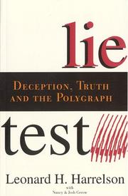 Cover of: Lietest by Leonard H. Harrelson
