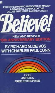 Cover of: Believe!