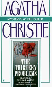Cover of: The thirteen problems by Agatha Christie