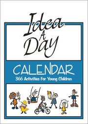 Cover of: Idea-A-Day Calendar by Monica Hay Cook