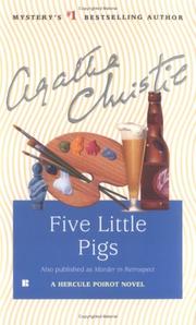 Cover of: Five little pigs