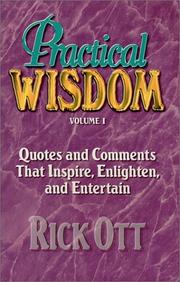 Cover of: Practical Wisdom  | Rick Ott
