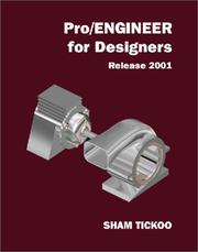Cover of: Pro/Engineer for Designers by Sham Tickoo