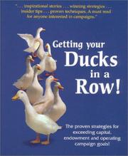 Front cover of Getting your Ducks in a Row! by Bob Hartsook