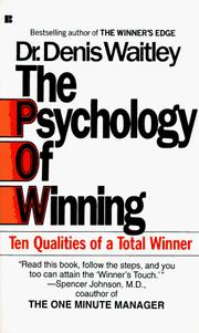 Cover of: The Psychology of Winning