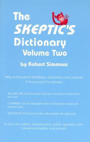 Cover of: The Skeptic's Dictionary