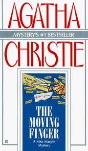 Cover of: The Moving Finger (Miss Marple Mysteries (Paperback)) by Agatha Christie