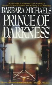 Cover of: Prince of Darkness by Barbara Michaels