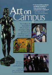 Cover of: Art on Campus: The College Art Association's Official Guide to American College and University Art Museums and Exhibition Galleries