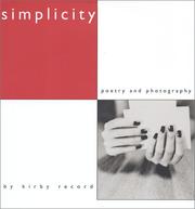 Cover of: Simplicity, Poetry and Photography