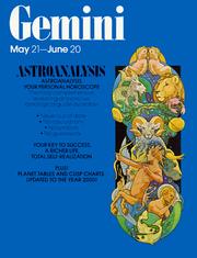 Cover of: AstroAnalysis 2000: Gemini (AstroAnalysis Horoscopes)