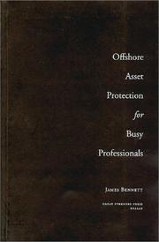 Cover of: Offshore Asset Protection for Busy Professionals