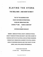 Cover of: Slaying the Hydra: The Real War--And How to Win It