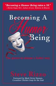 Cover of: Becoming A Humor Being by Steve Rizzo