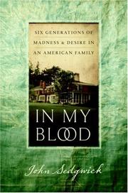 In My Blood by John Sedgwick