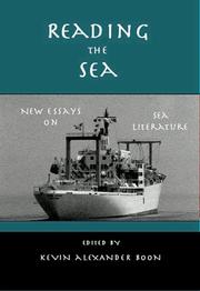 Cover of: Reading the Sea: New Essays on Sea Literature