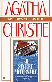 Cover of: The secret adversary by Agatha Christie