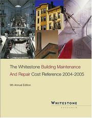 Cover of: 2004-2005, Building Maintenance and Repair Cost Reference