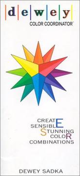 Cover of: Dewey Color Coordinator: Create Sensible Stunning Color Combinations