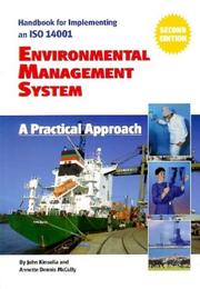 Cover of: Handbook for Implementing an ISO 14001 Environmental Management System | John Kinsella