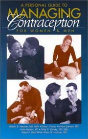 Cover of: A Personal Guide to Managing Contraception | Robert A. Hatcher