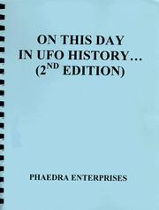 Cover of: On This Day In UFO History... (2nd Edition)