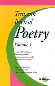Cover of: Teen.com Book of Poetry, Volume 1 | Missy Rekos