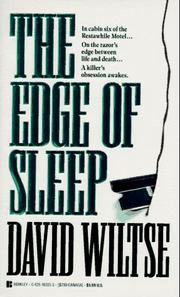 Cover of: The edge of sleep by David Wiltse, David Wiltse