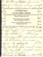 Cover of: Civil War Diary of Louis Miller Albright