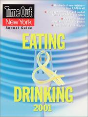 Cover of: Time Out New York's Guide to Eating & Drinking 2001