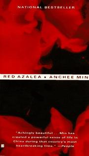 Cover of: Red azalea | Anchee Min